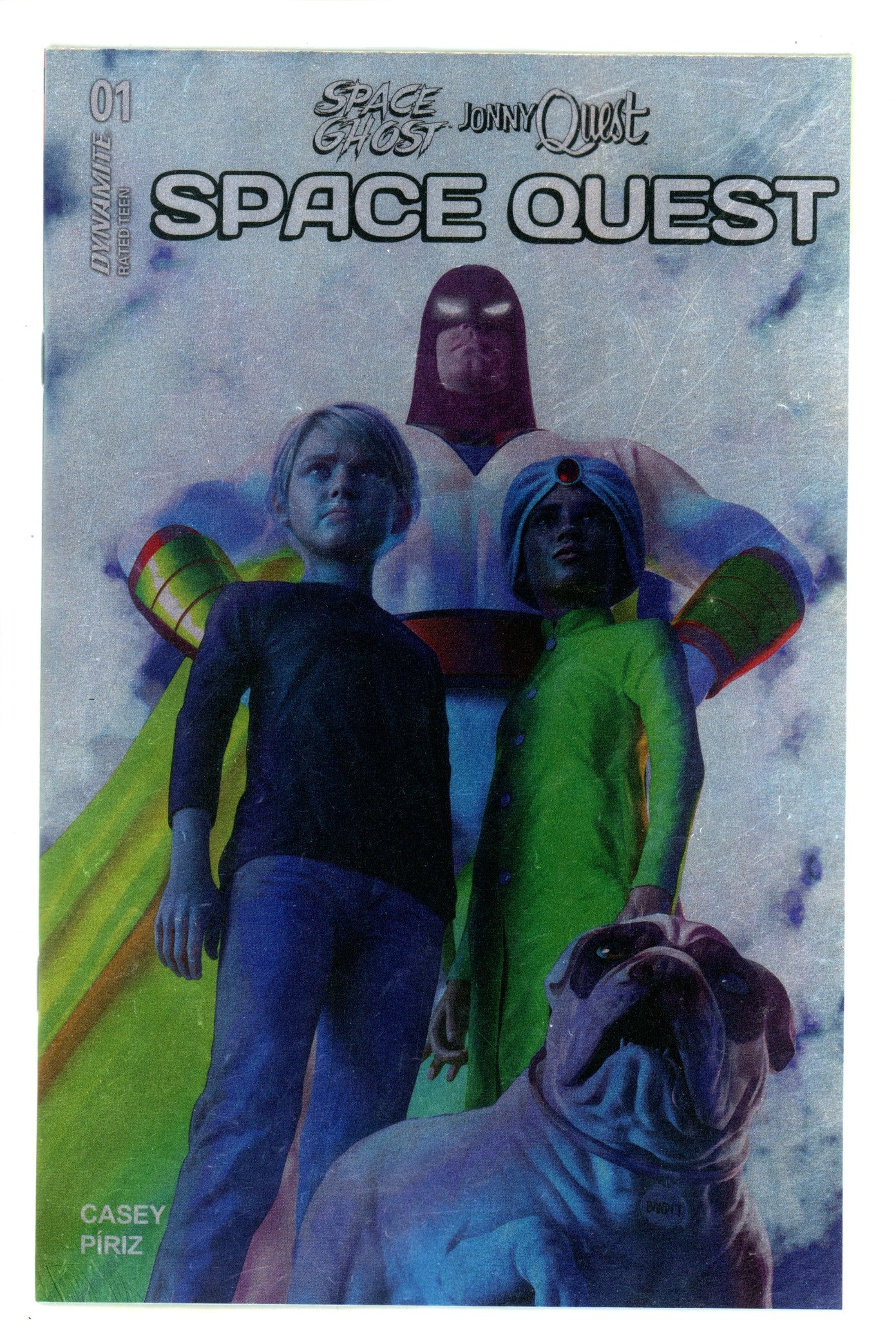 Space Ghost Jonny Quest Space Quest 1 Spears Foil Variant NM (2025)