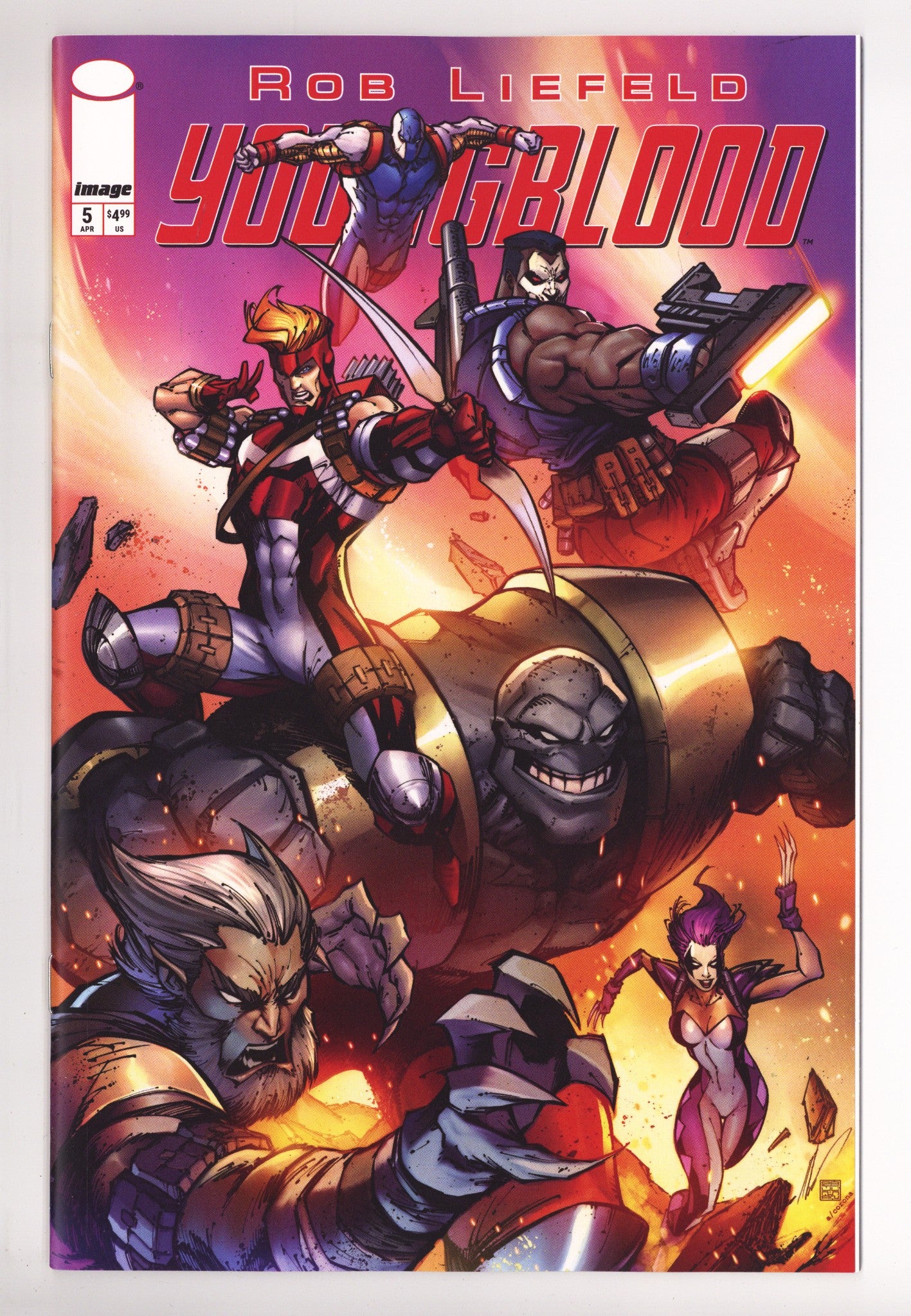 Youngblood Vol 7 5 Garza  Variant   (2026)