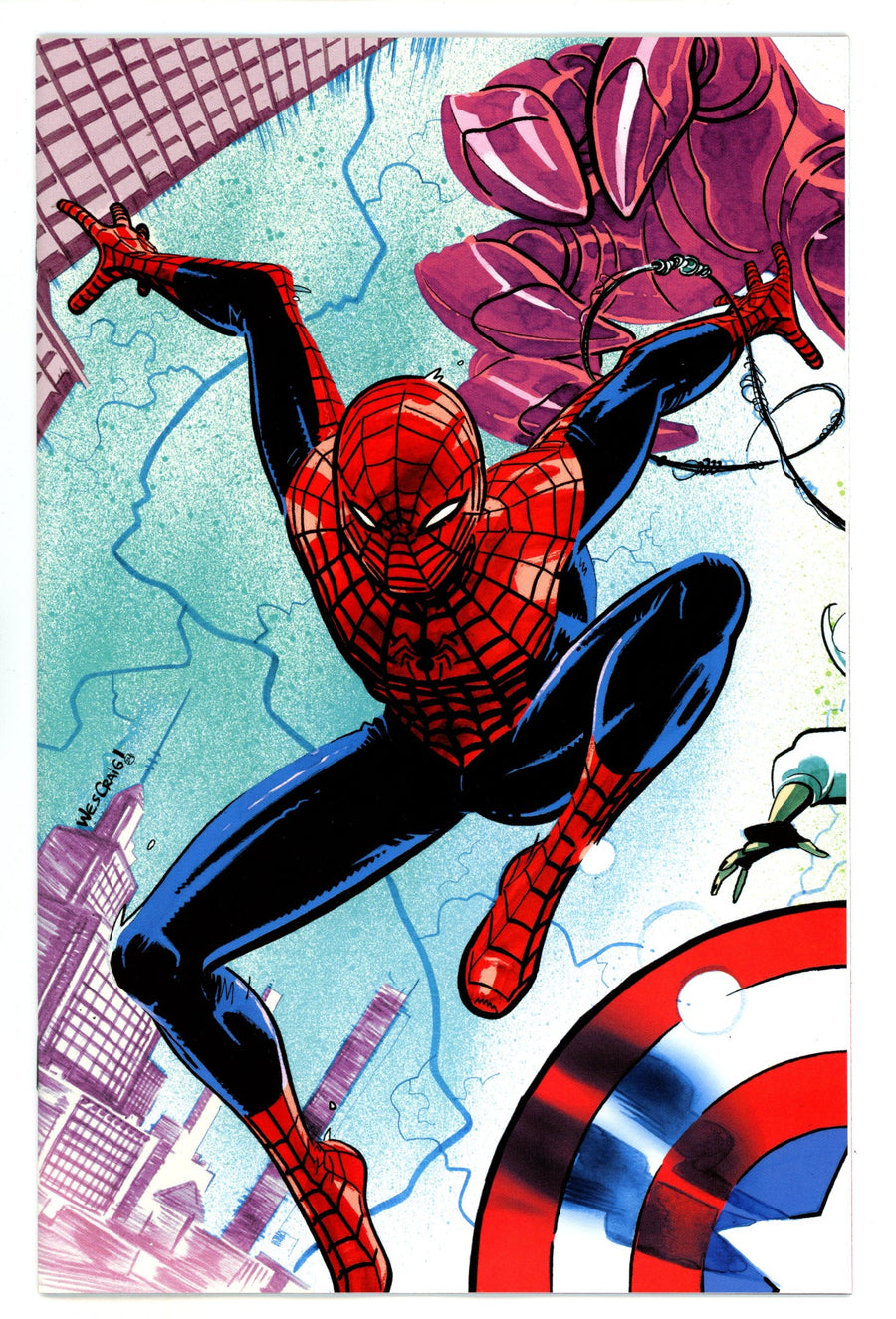 Ultimate Spider-Man Vol 2 9 Craig Connecting Virgin Incentive Variant NM- (2024)