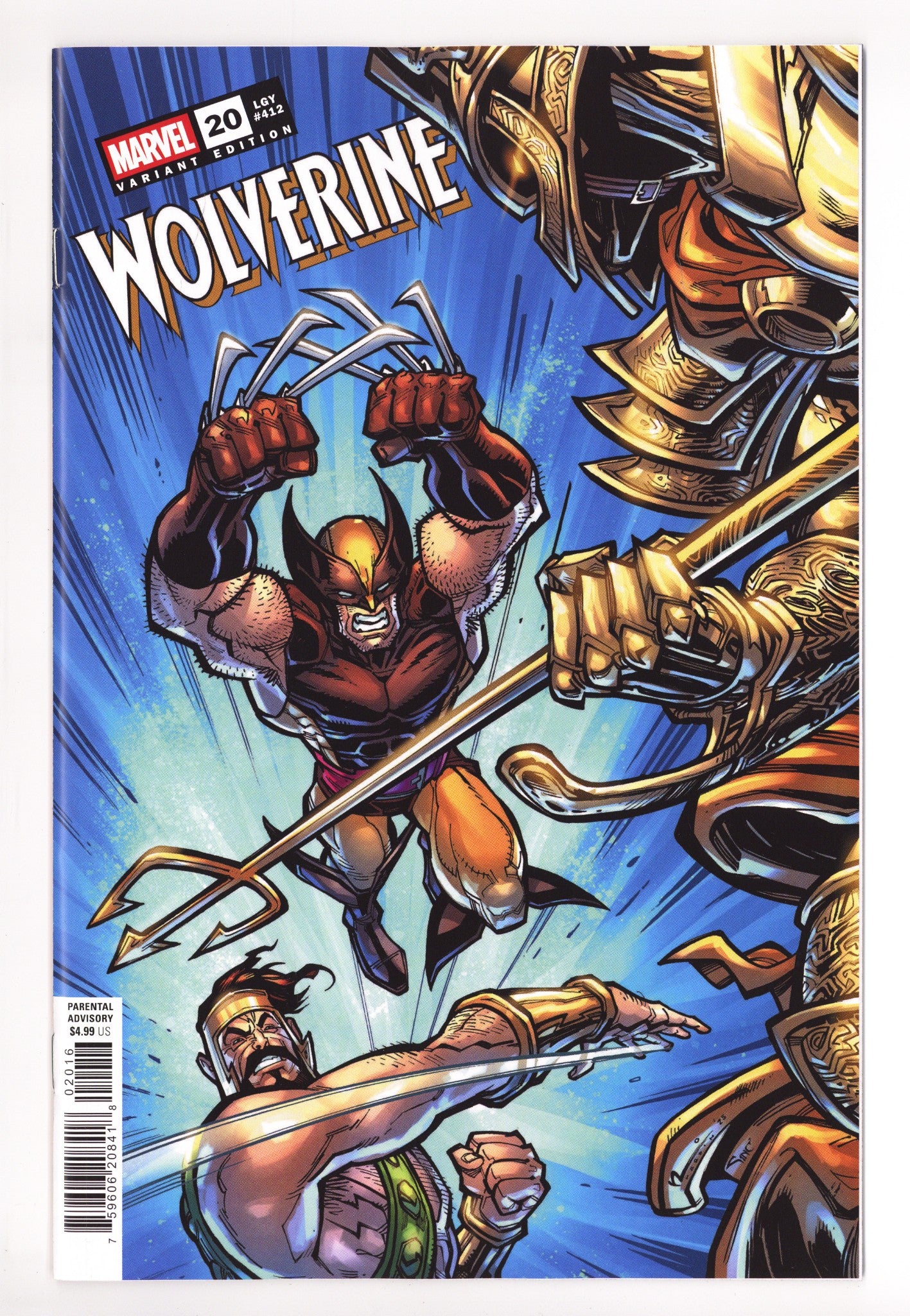 Wolverine Vol 7 20 Hardin Incentive NM- (2026)