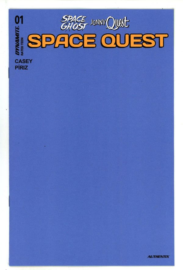 Space Ghost Jonny Quest Space Quest 1 Blue Blank Variant (2025)