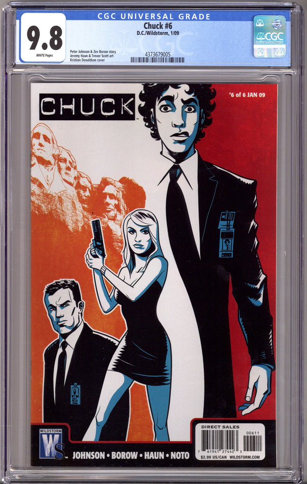 Chuck 6 CGC 9.8 (NM/M) (2009)