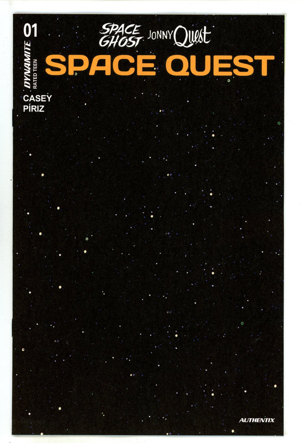 Space Ghost Jonny Quest Space Quest 1 Black Blank Variant (2025)