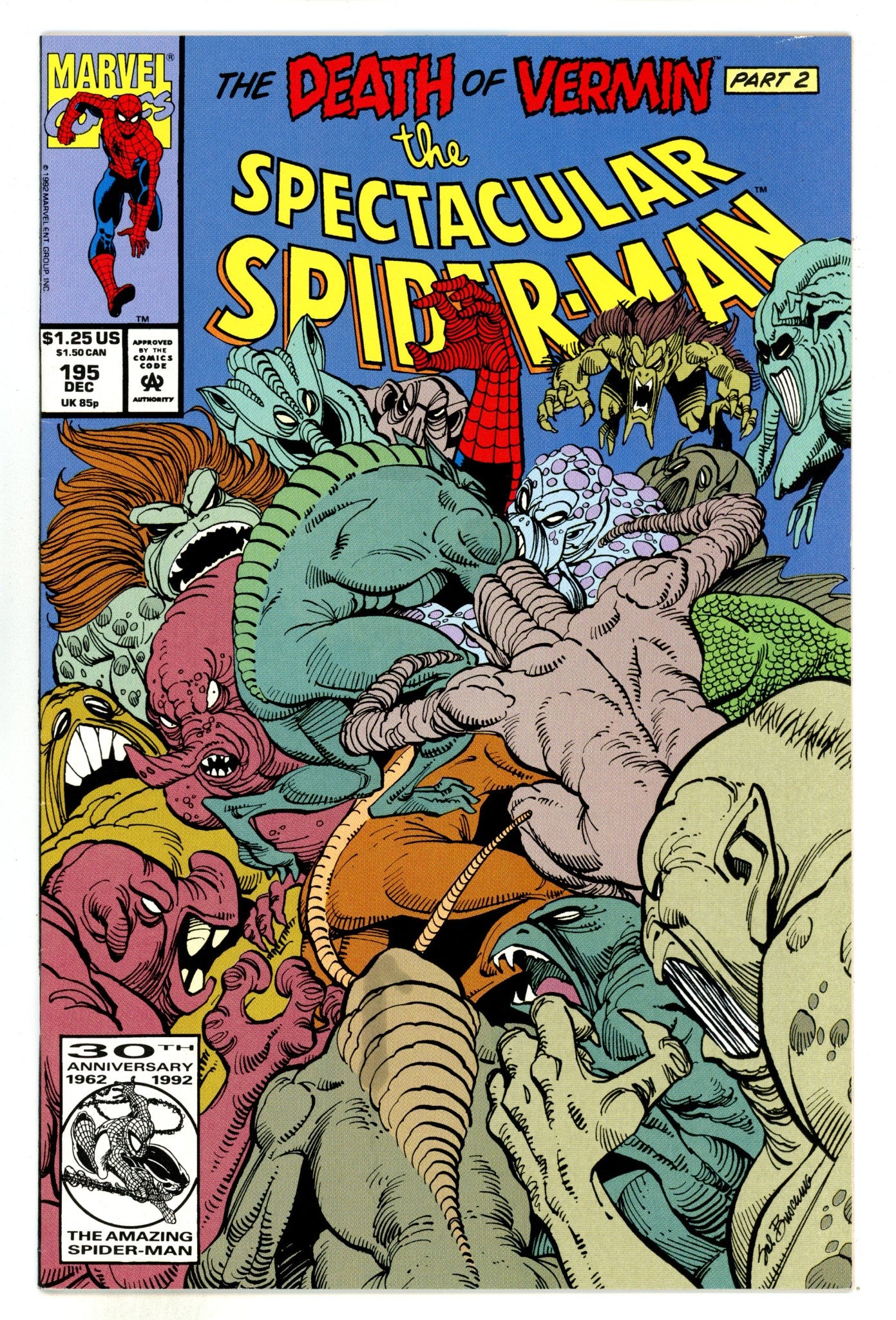 The Spectacular Spider-Man Vol 1 195 High Grade (1992) 