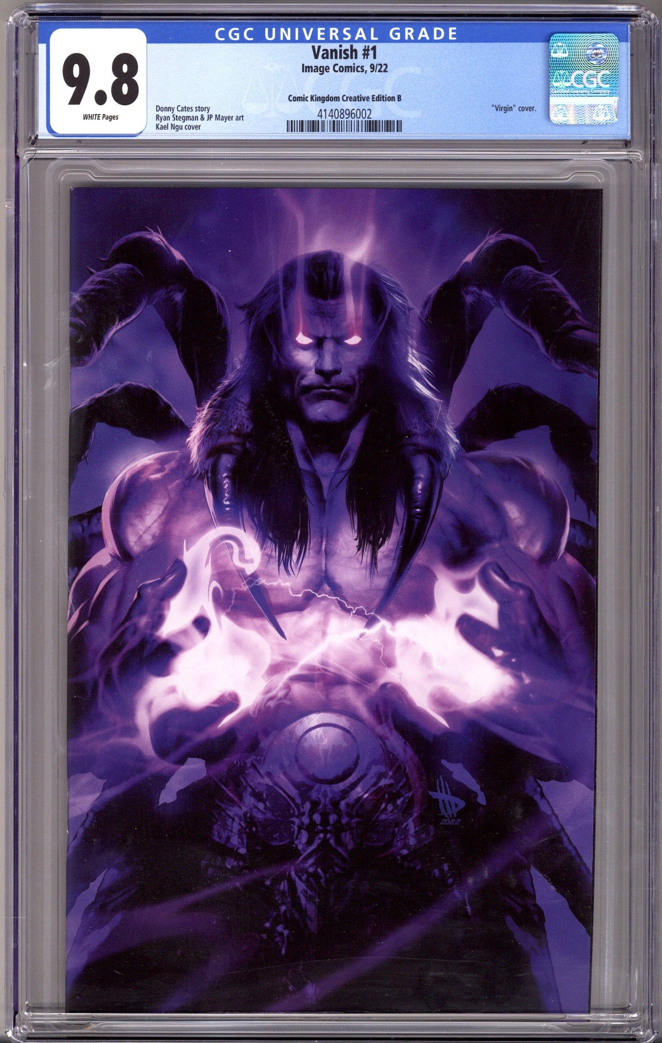 Vanish 1 CGC 9.8 (NM/M) (2022) Ngu Virgin Exclusive Variant