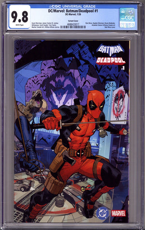 DC/Marvel: Batman/Deadpool   1 CGC 9.8 (NM/M)   (2026) Mora     Variant