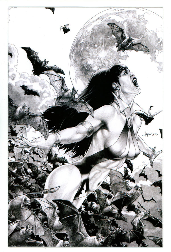 Vampirella Vol 8 3 Anacleto B&W Virgin Incentive Variant NM (2025)