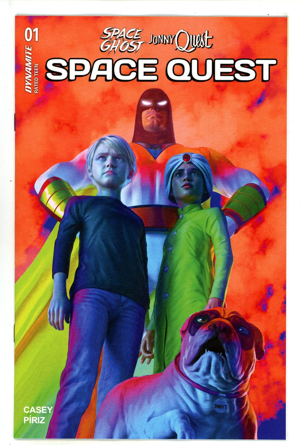 Space Ghost Jonny Quest Space Quest 1 Spears Orange Background Incentive Variant NM (2025)