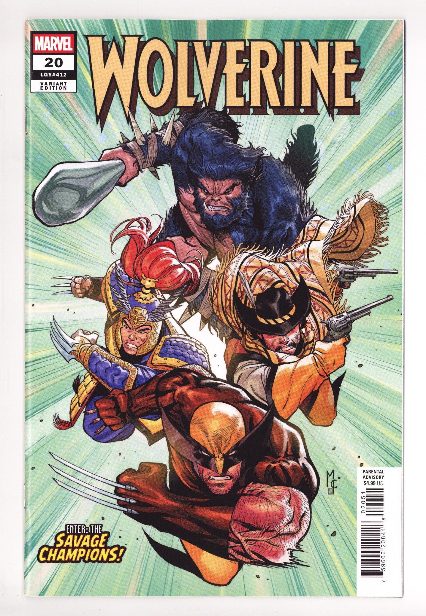 Wolverine Vol 7 20 Cóccolo Variant (2026)