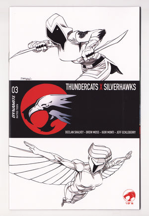 Thundercats X Silverhawks 3 Shalvey B&W Variant (2026)