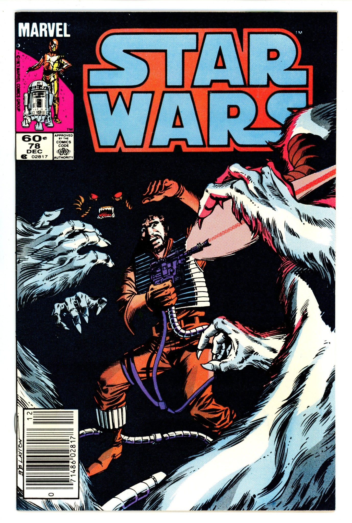 Star Wars Vol 1 78 VF- (7.5) (1983) Newsstand 