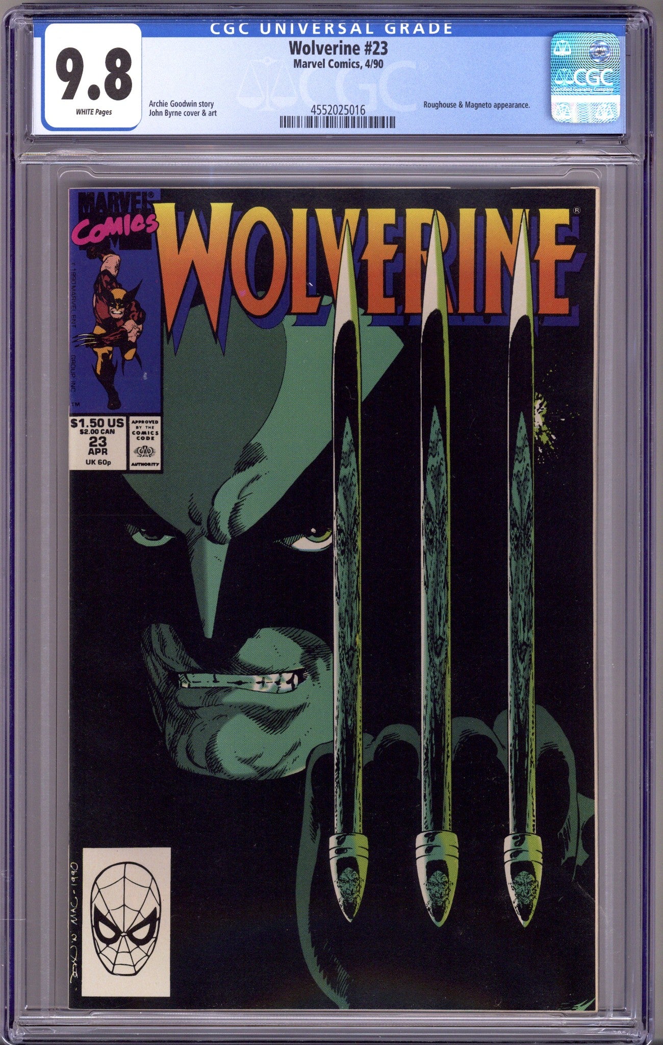 Wolverine Vol 1 23 CGC 9.8 (NM/M) (1990)