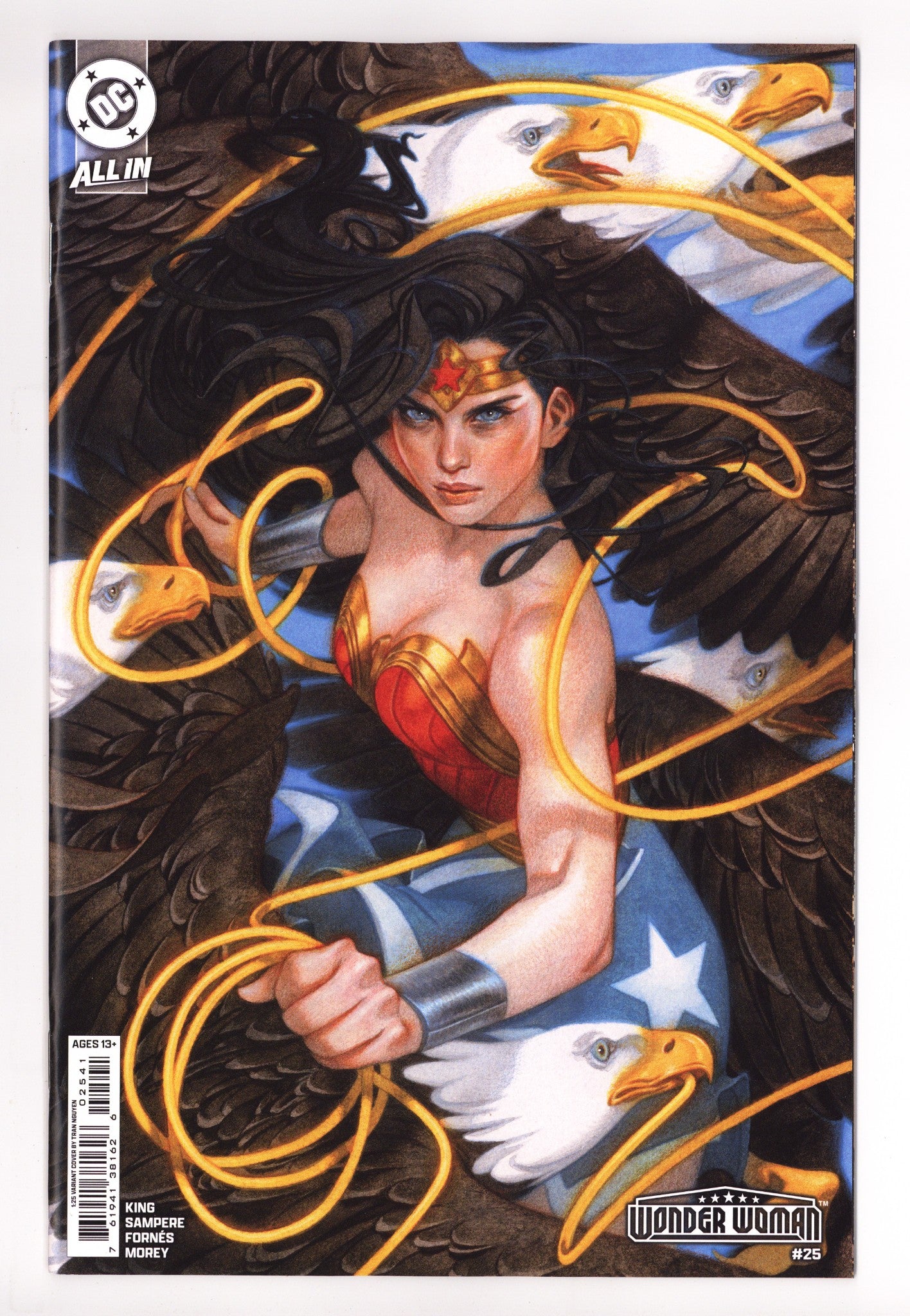 Wonder Woman Vol 6 25 Nguyen Incentive NM (2025)