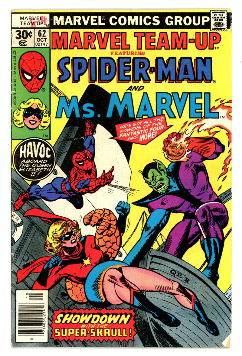 Marvel Team-Up Vol 1 62 Low Grade (1977) 