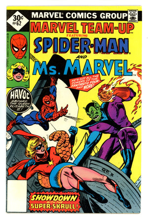 Marvel Team-Up Vol 1 62 Low Grade Whitman (1977)