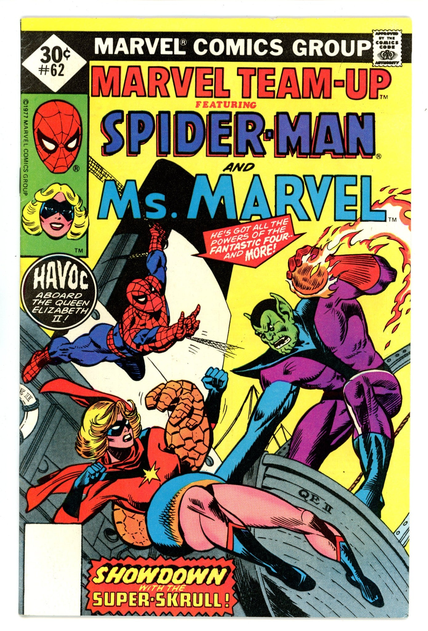 Marvel Team-Up Vol 1 62 Mid Grade Whitman (1977) 