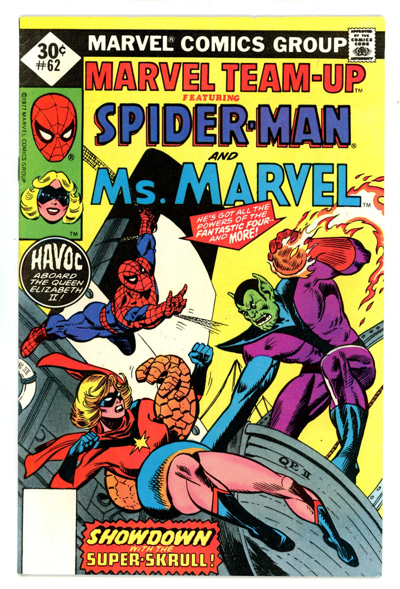 Marvel Team-Up Vol 1 62 Mid Grade Whitman (1977) 