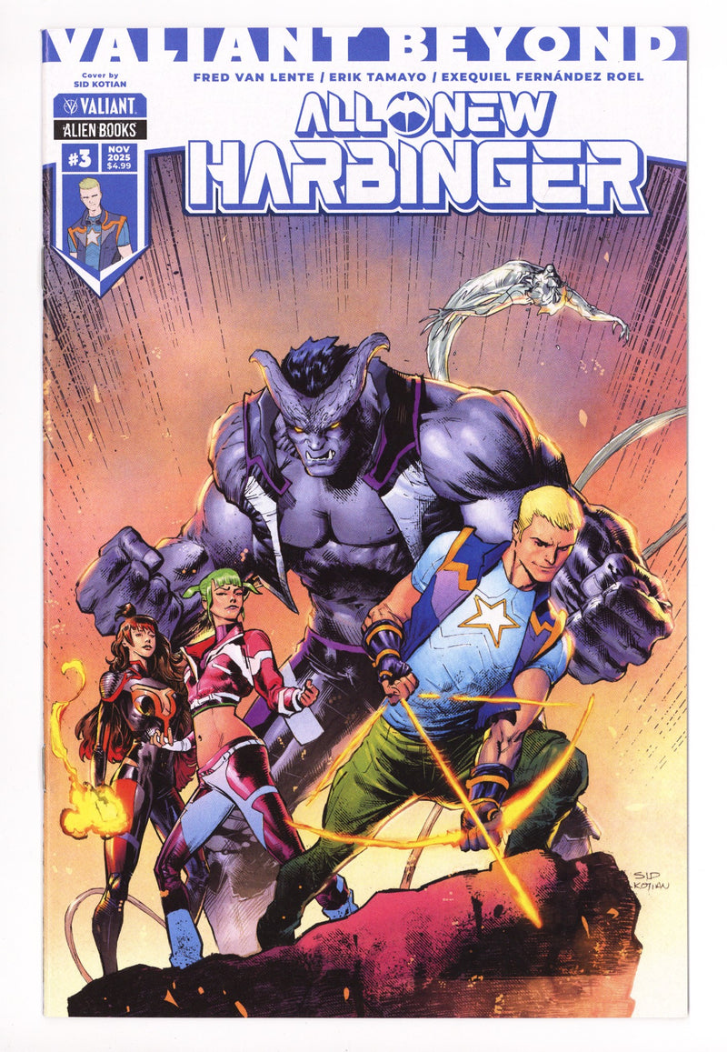 Valiant Beyond: All-New Harbinger 3 Kotian Variant (2025)