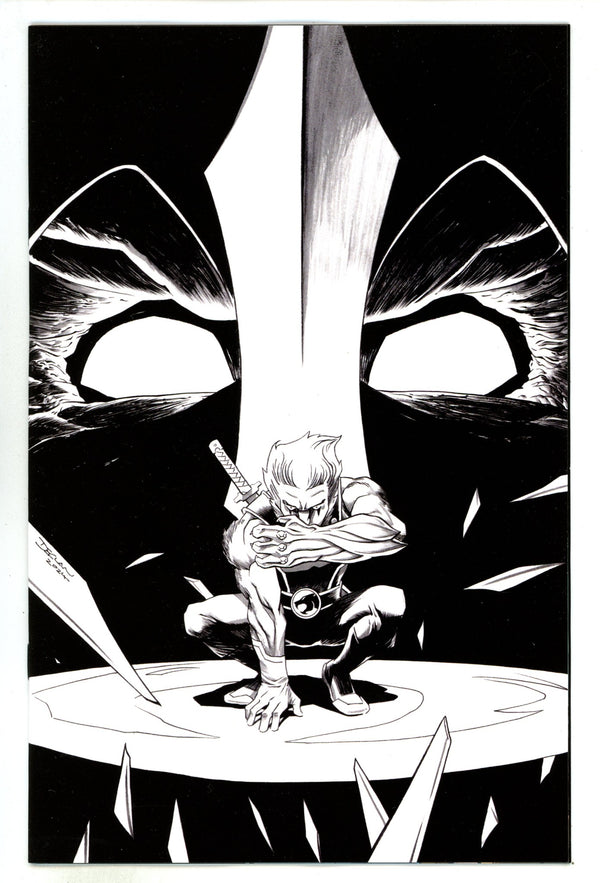 Thundercats 11 Shalvey B&W Virgin Incentive Variant (2024)