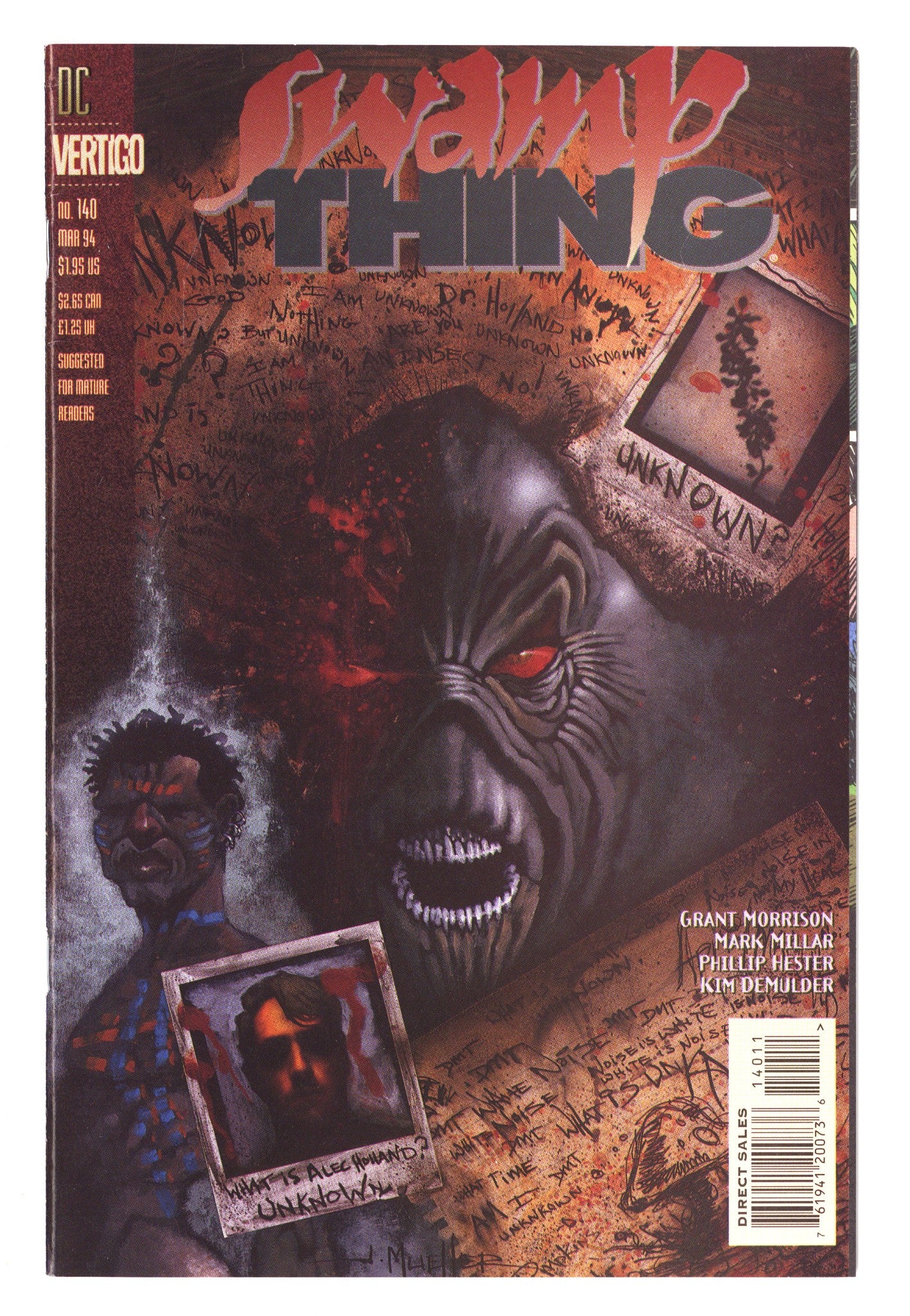 Swamp Thing Vol 2 140 Mid Grade (1994) 