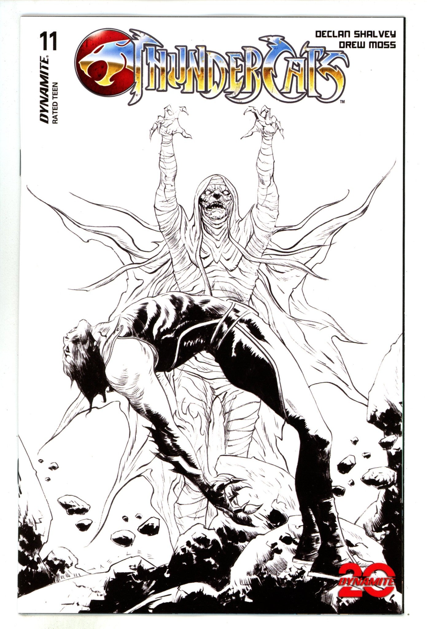 Thundercats 11 Lee B&W Incentive Variant (2024)