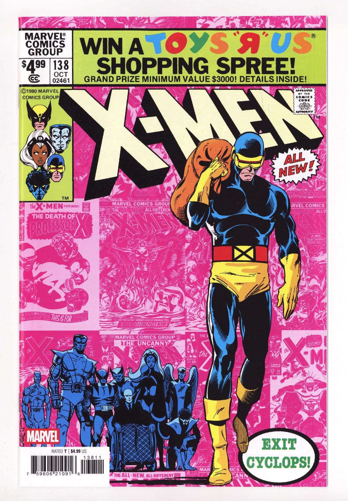 The X-Men Vol 1 138 Variant (2025)