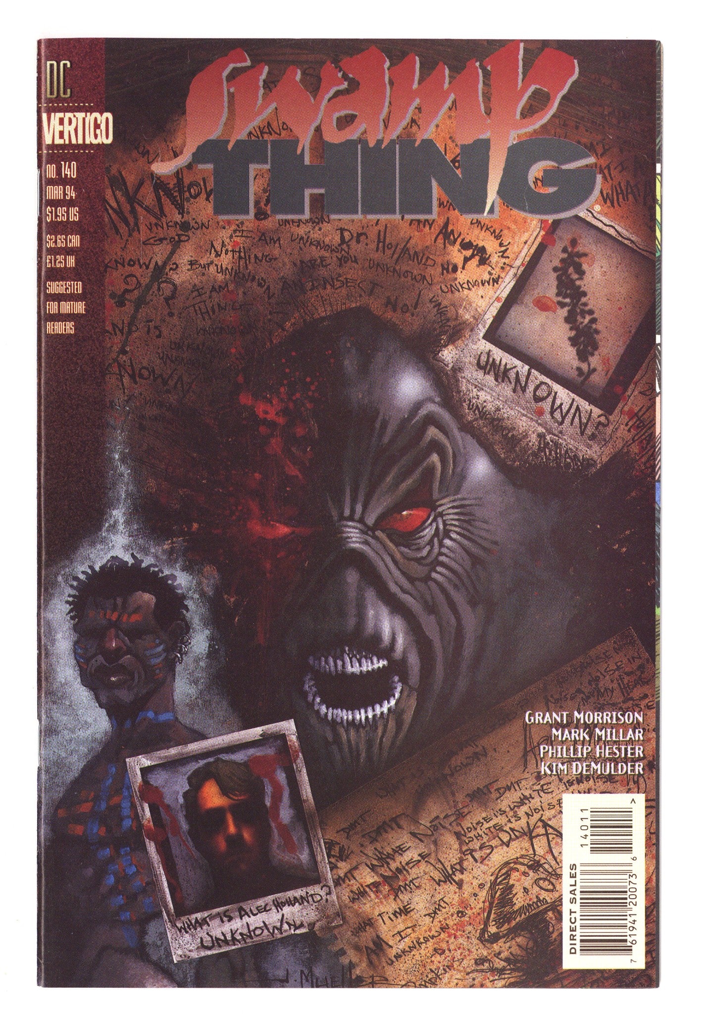 Swamp Thing Vol 2 140 High Grade (1994) 