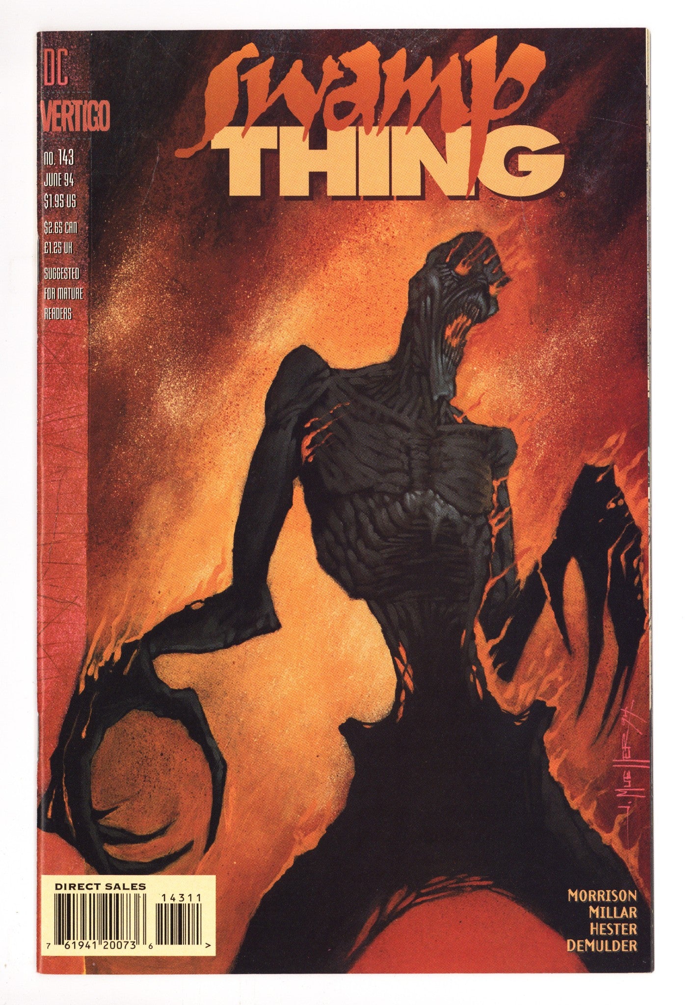 Swamp Thing Vol 2 143 Mid Grade (1994) 