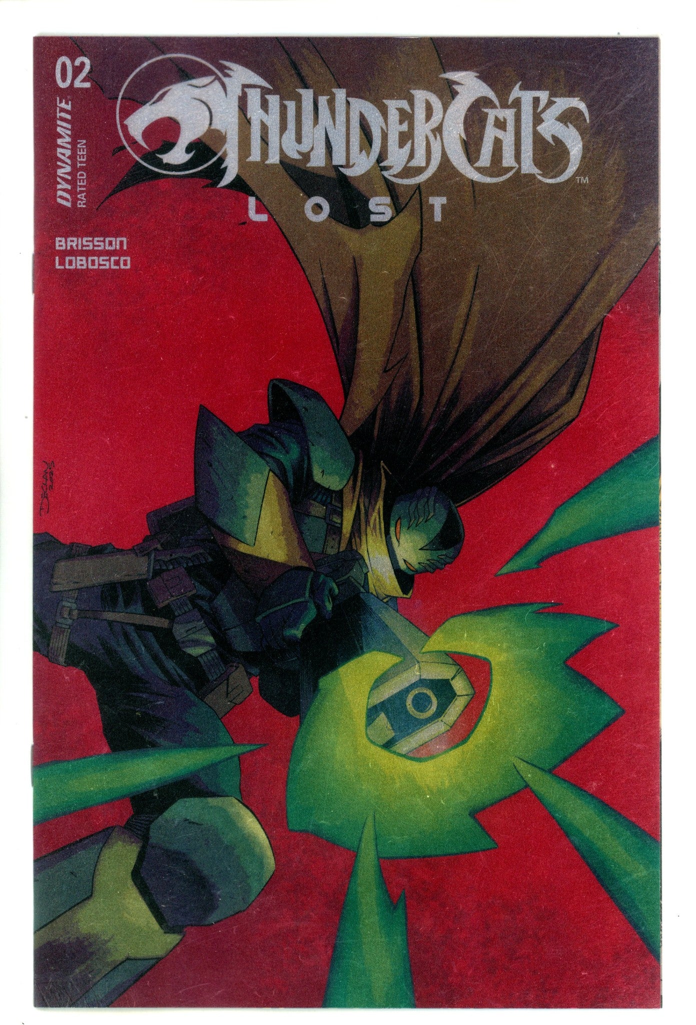 Thundercats Lost 2 Shalvey Foil Variant NM (2025)