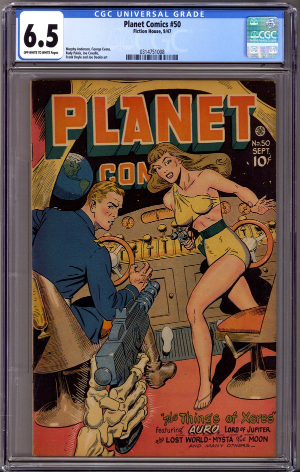 Planet Comics 50 CGC 6.5 (FN+) (1947)