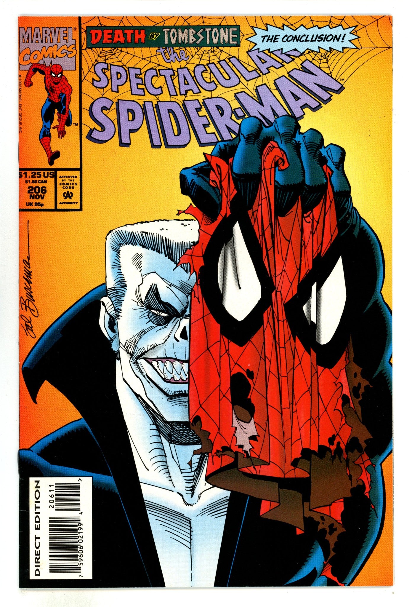 The Spectacular Spider-Man Vol 1 206 High Grade (1993) 