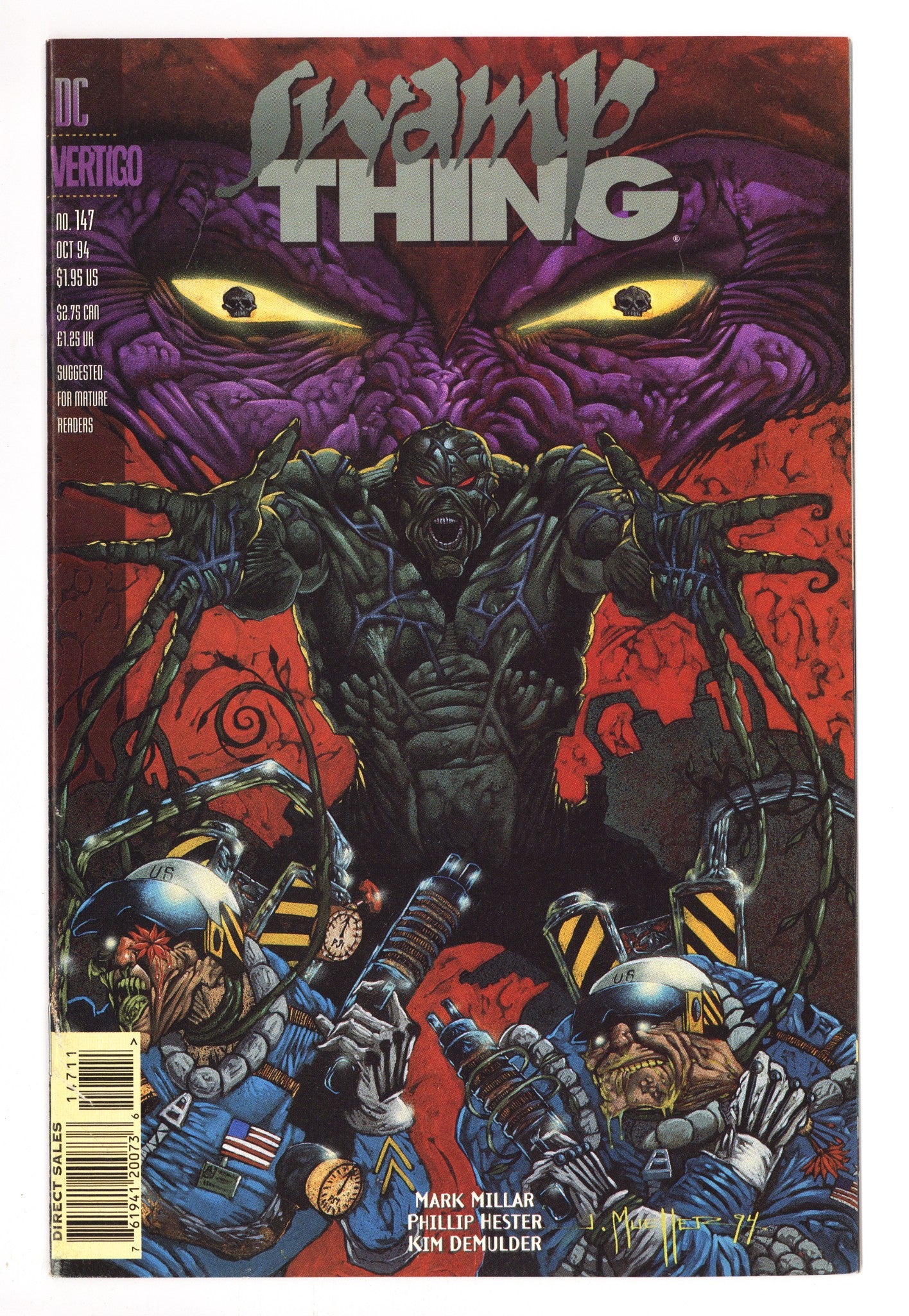 Swamp Thing Vol 2 147 Mid Grade (1994) 