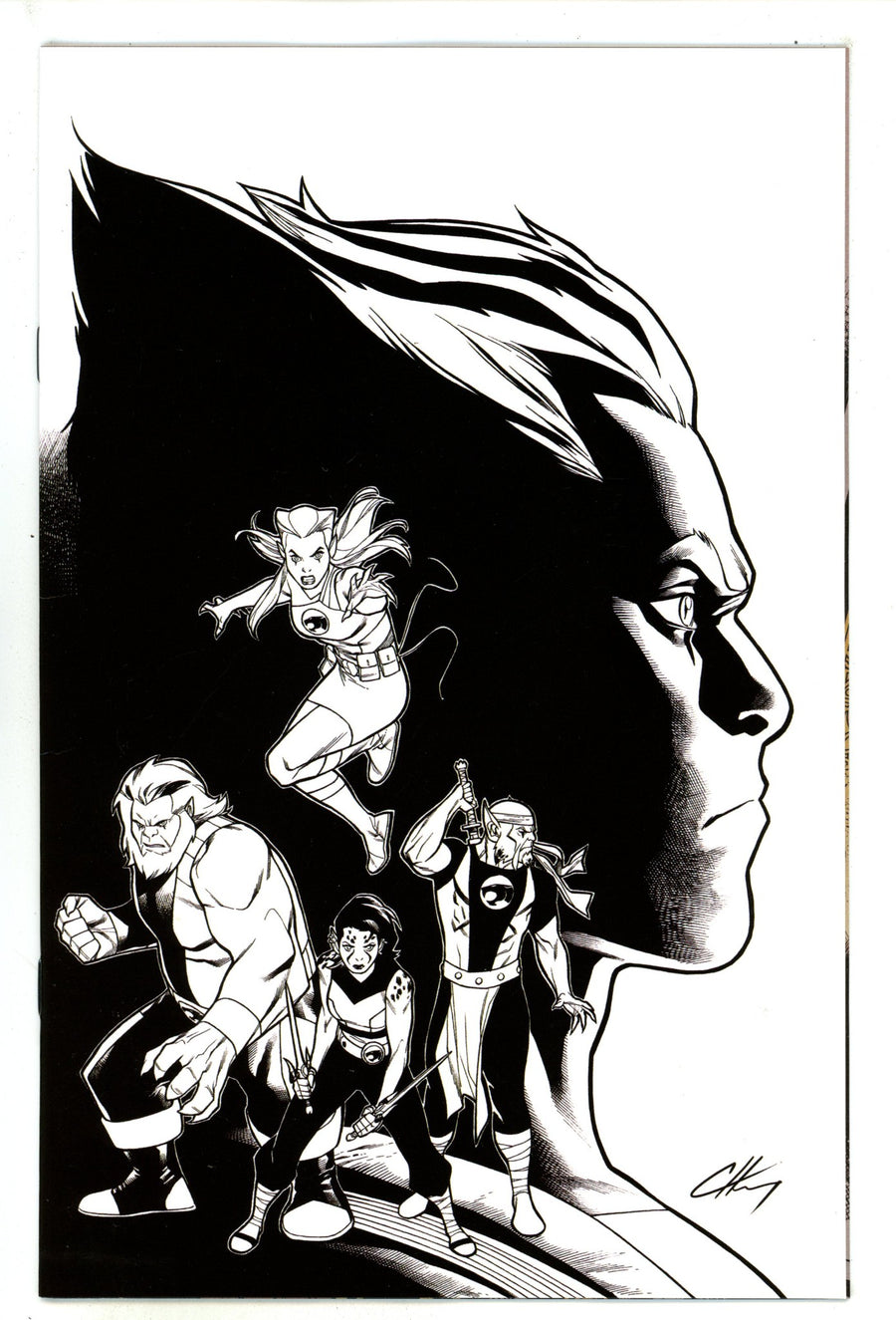 Thundercats Lost 2 Henry B&W Virgin Incentive Variant (2025)