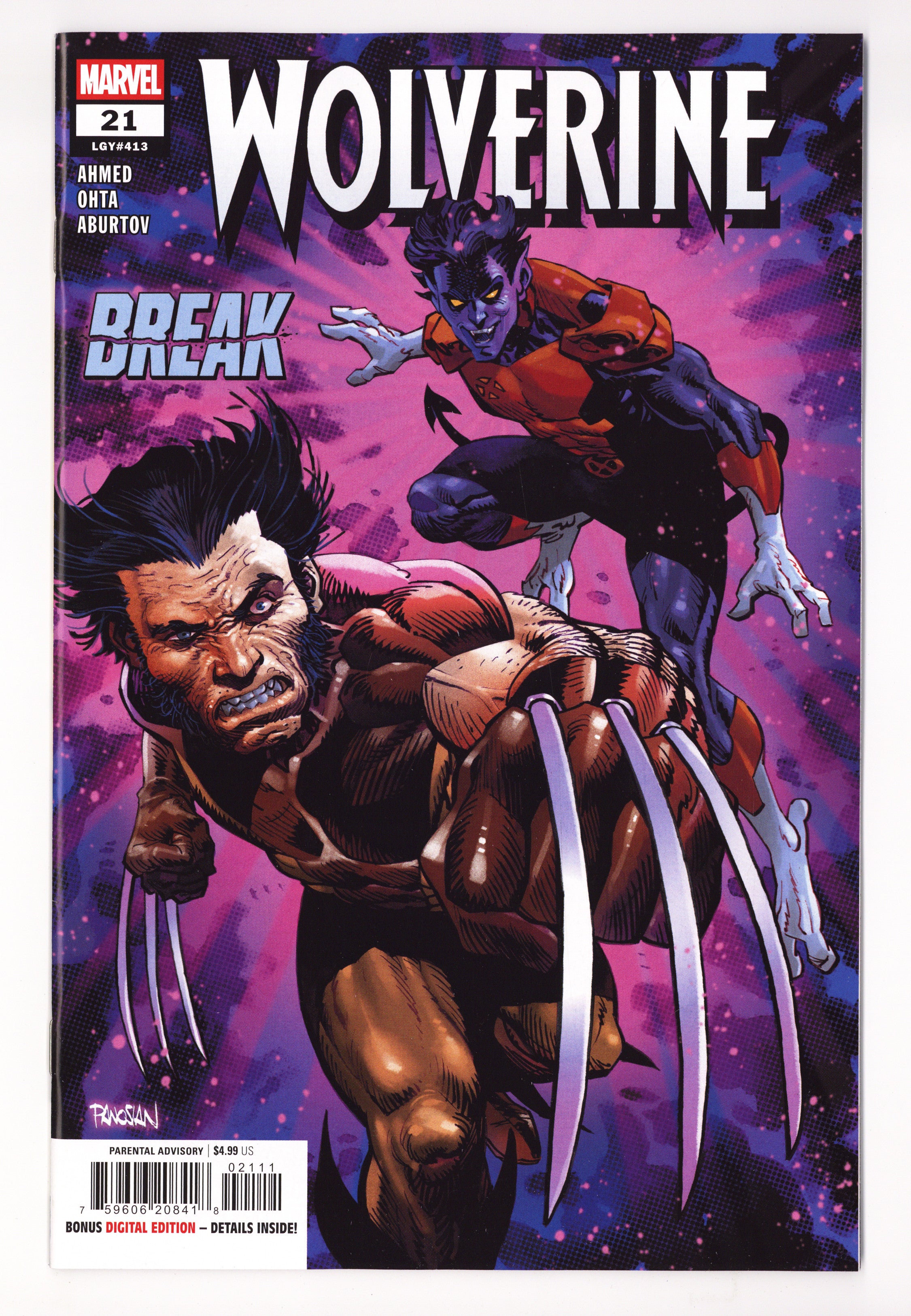 Wolverine Vol 7 21 (2026)