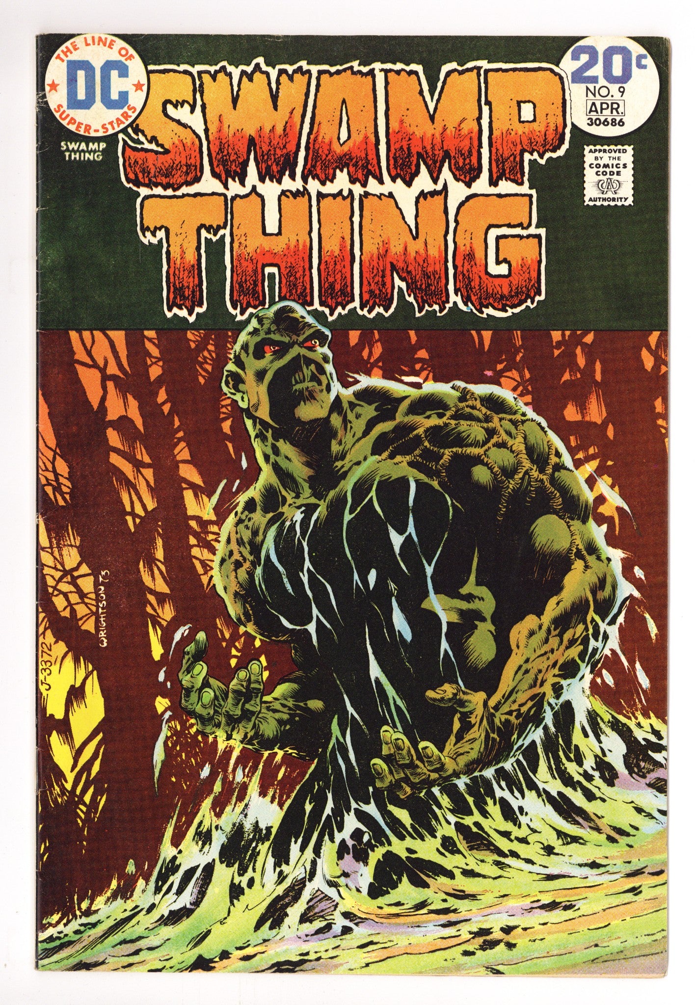 Swamp Thing Vol 1 9 FN- (5.5) (1974) 