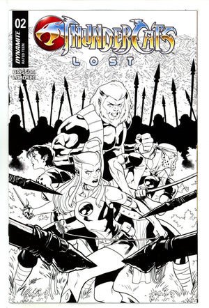 Thundercats Lost 2 Lobosco B&W Incentive Variant (2025)