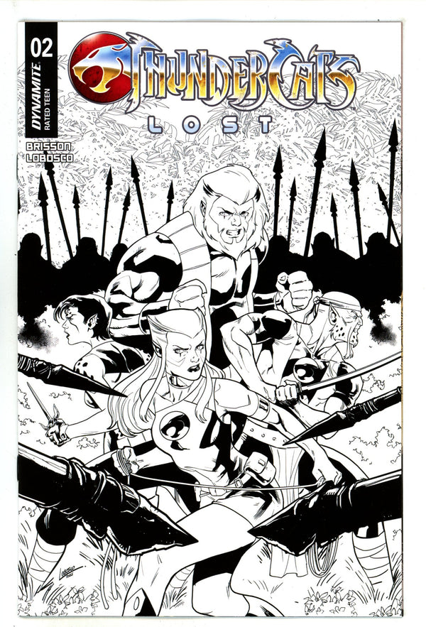 Thundercats Lost 2 Lobosco B&W Incentive Variant (2025)