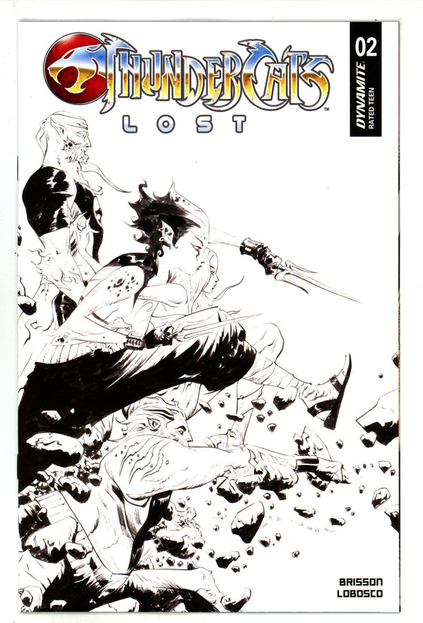 Thundercats Lost 2 Lee B&W Incentive Variant (2025)