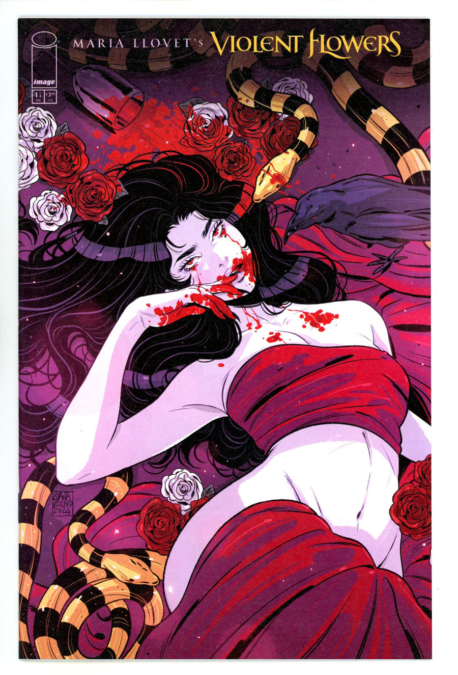 Violent Flowers 1 Vecchio Variant (2024)