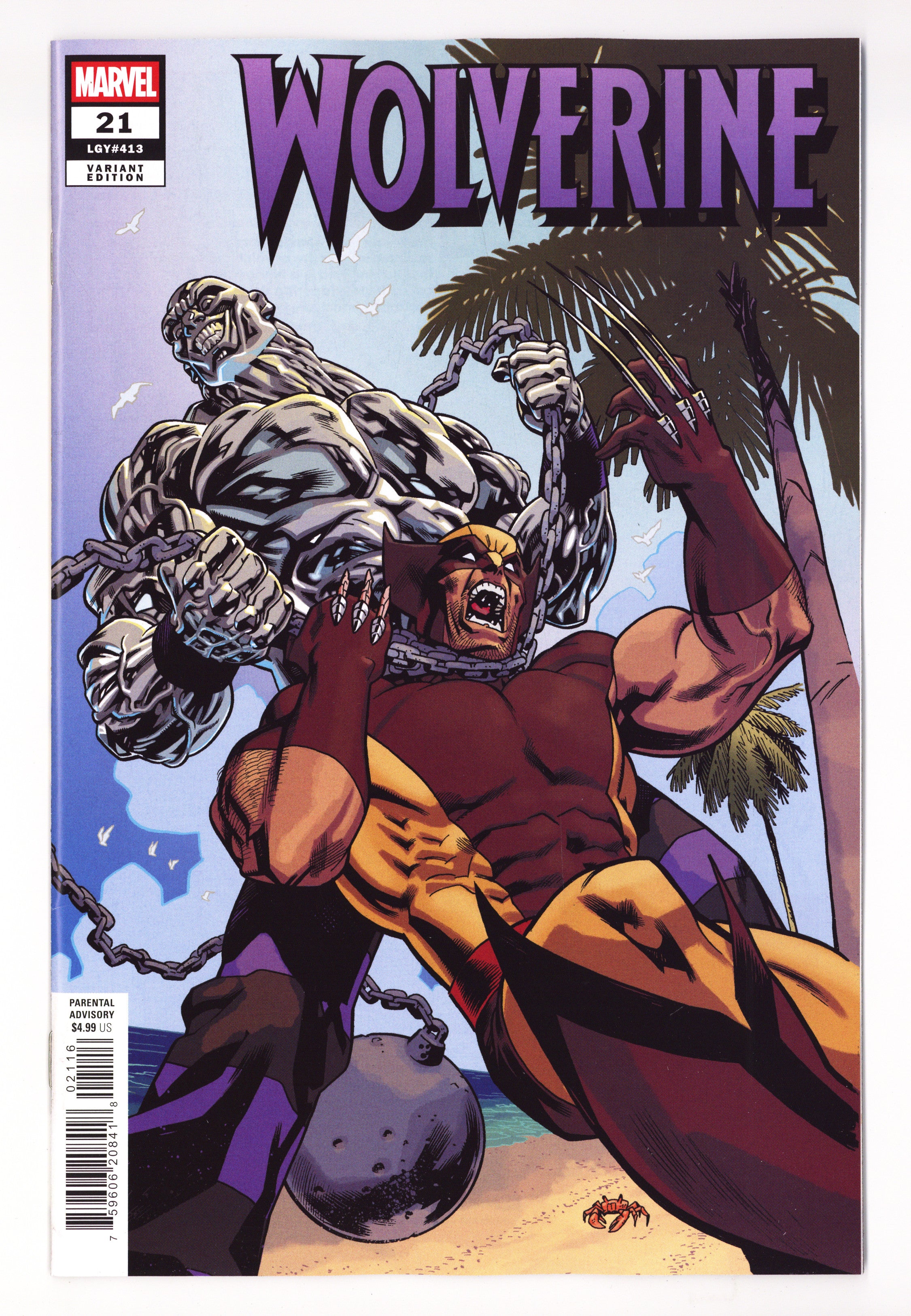 Wolverine Vol 7 21 Hawthorne Incentive VF/NM (2026)