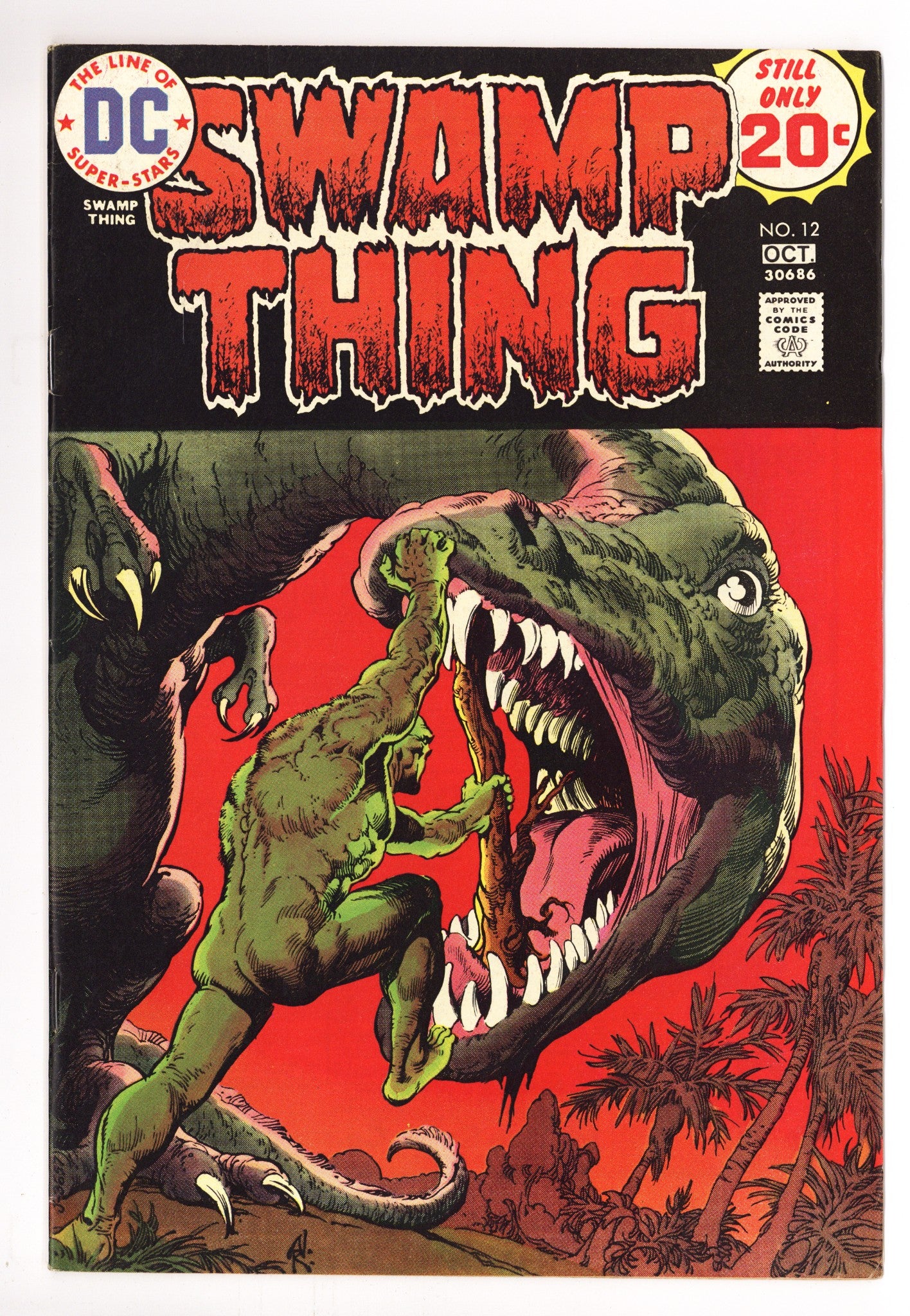 Swamp Thing Vol 1 12 FN (6.0) (1974) 