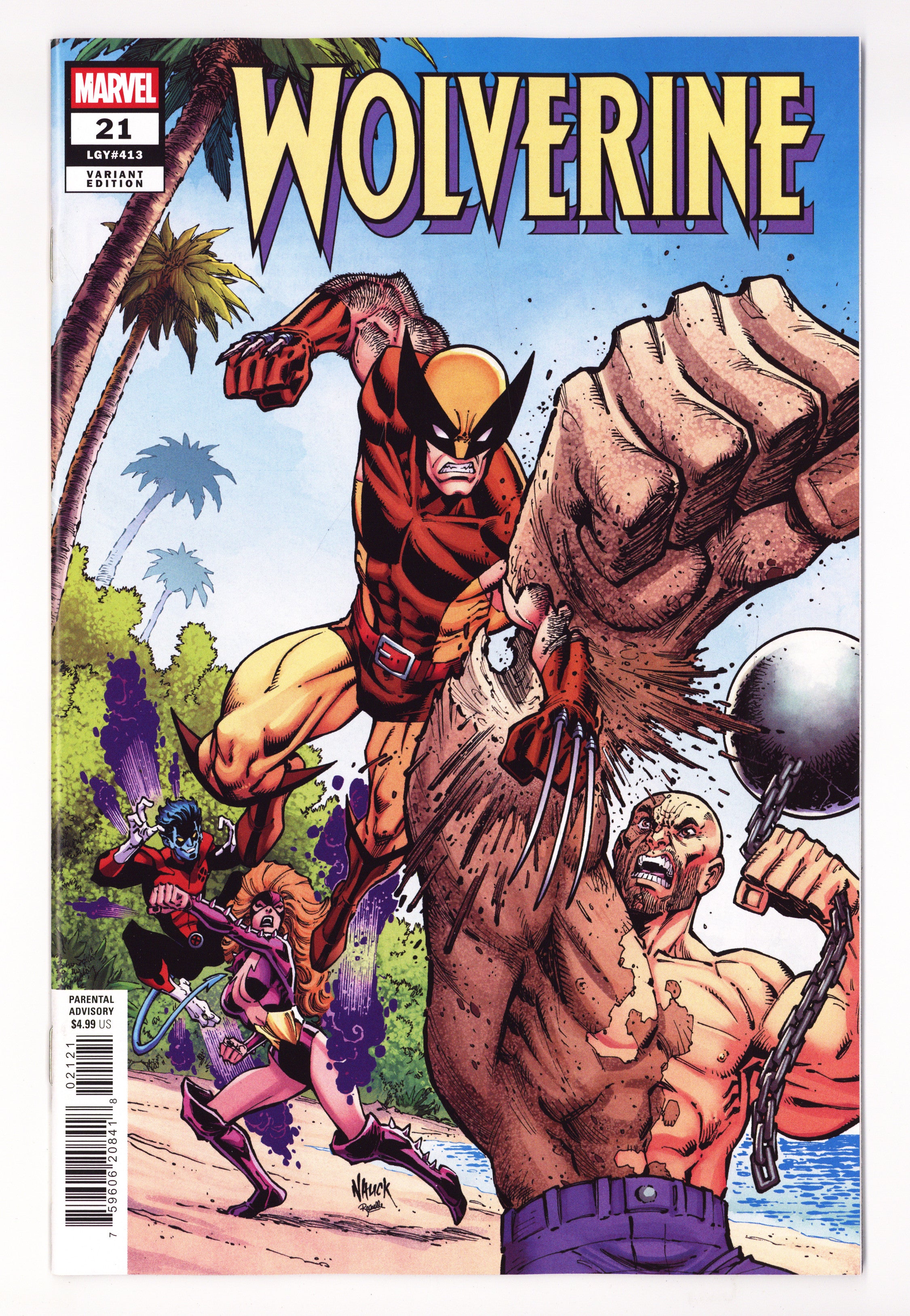 Wolverine Vol 7 21 Nauck Variant (2026)