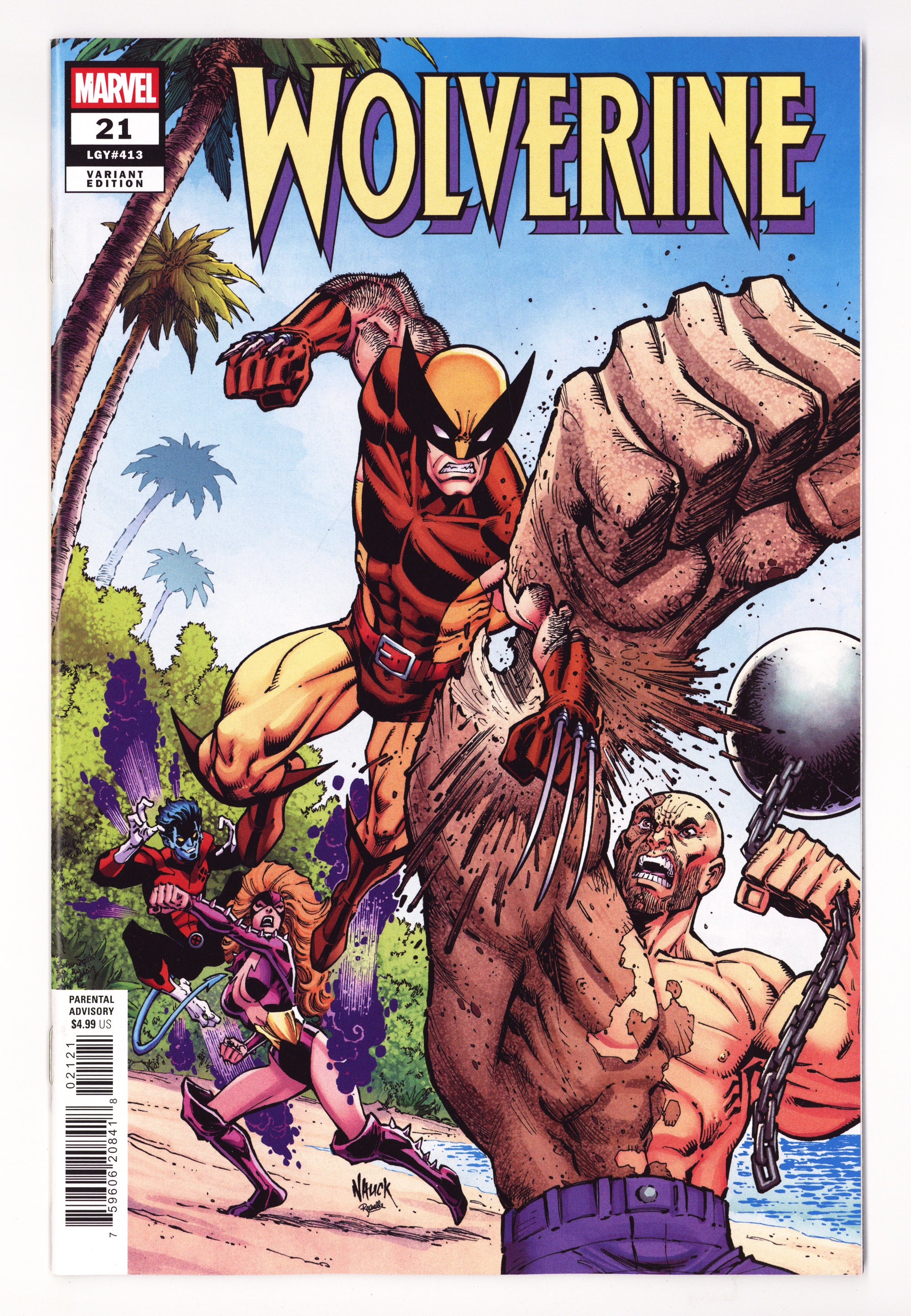 Wolverine Vol 7 21 Nauck Variant (2026)