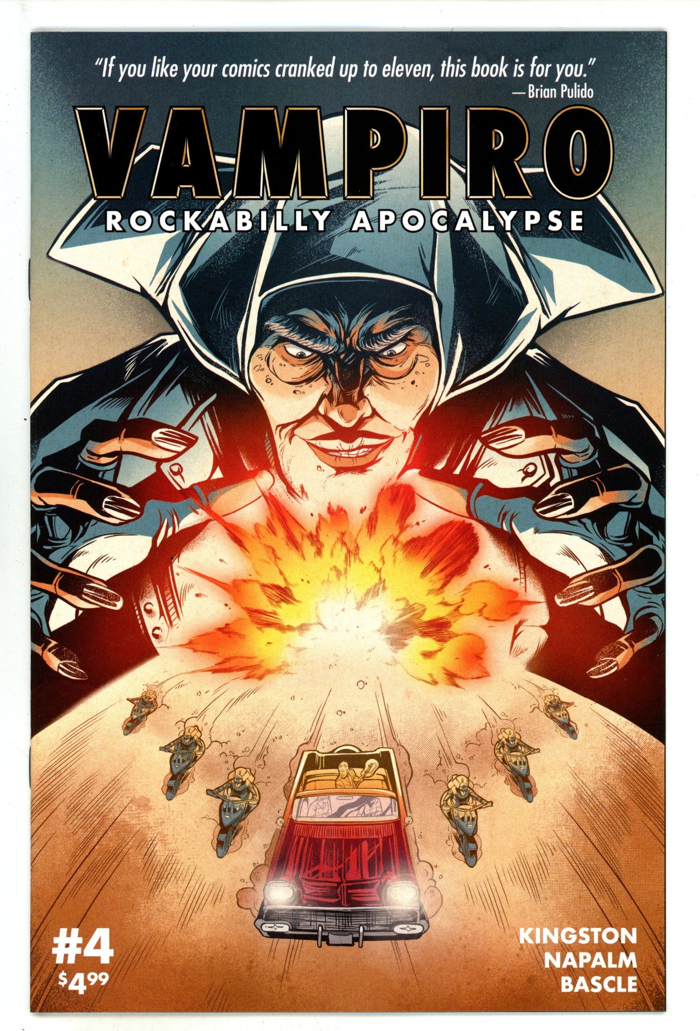 Vampiro Rockabilly Apocalypse 4 Napalm Variant (2025)