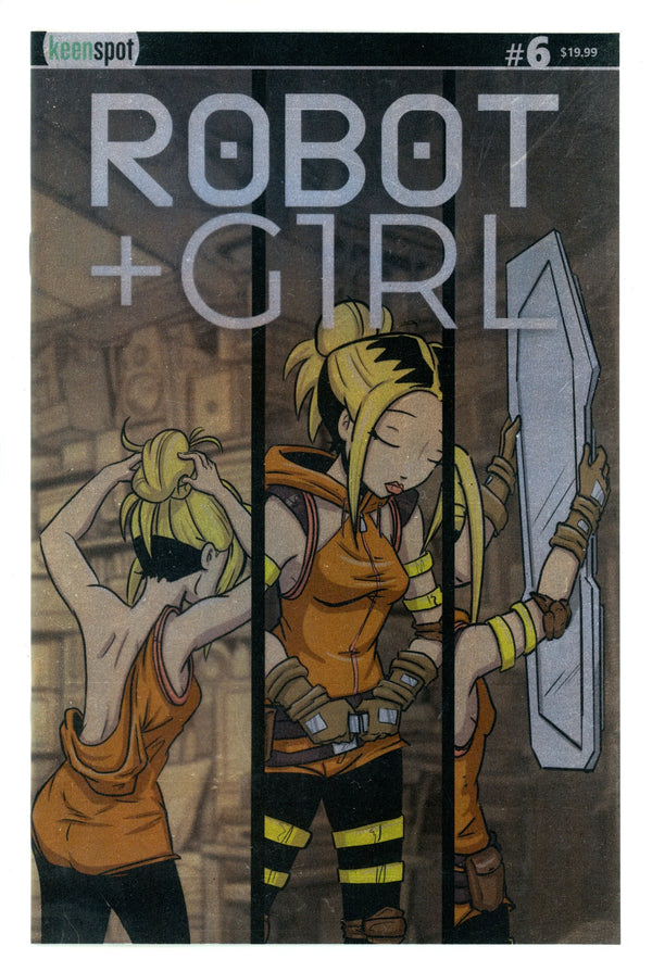 Robot + Girl 6 White Foil Flip Variant (2025)