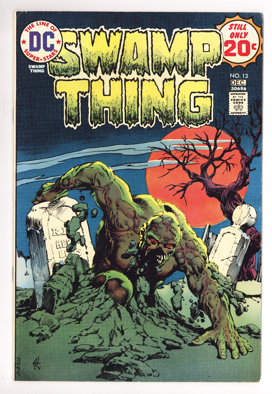 Swamp Thing Vol 1 13 Low Grade (1974) 