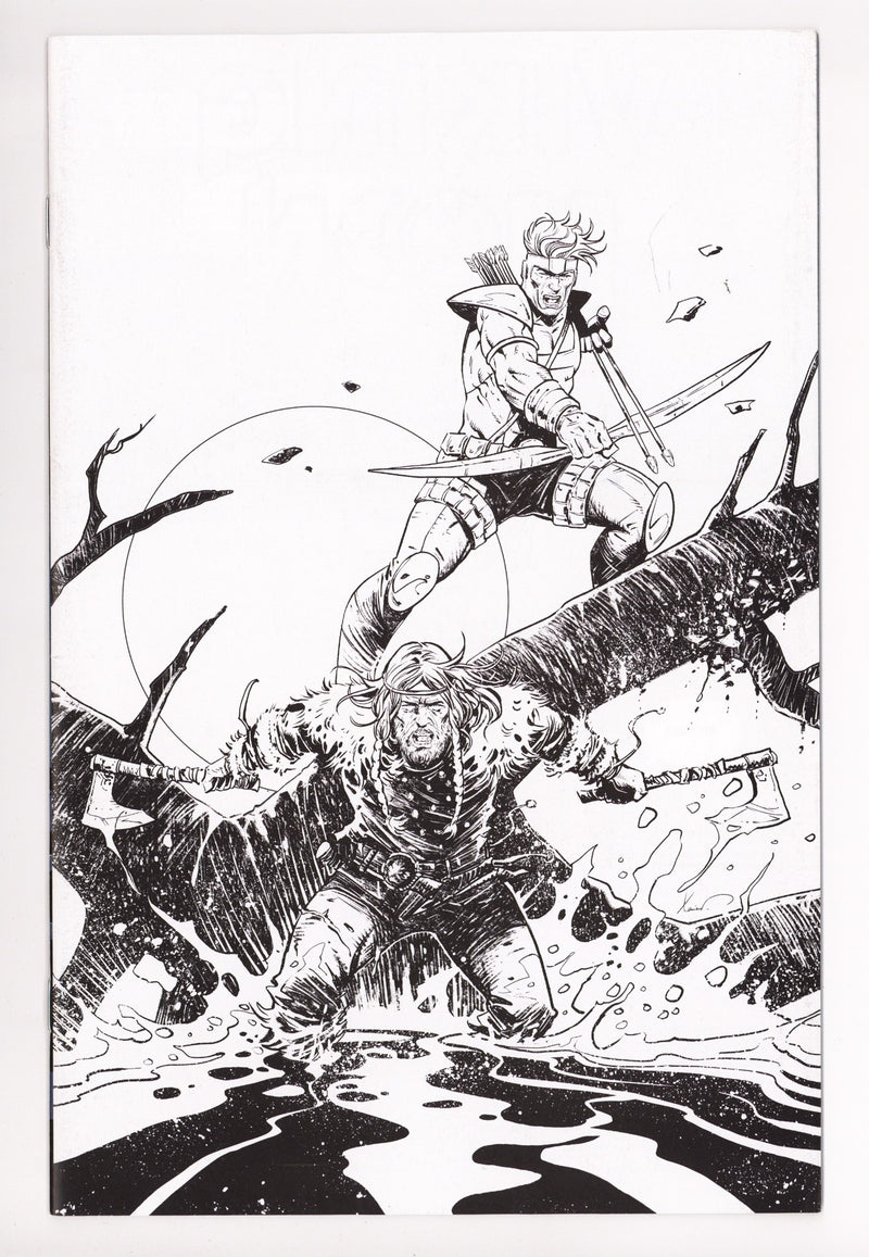 Viking Moon 2 Xavier B&W Variant (2025)