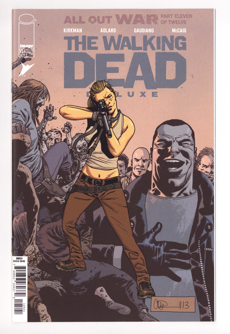 Walking Dead Deluxe 125 Adlard Variant (2025)