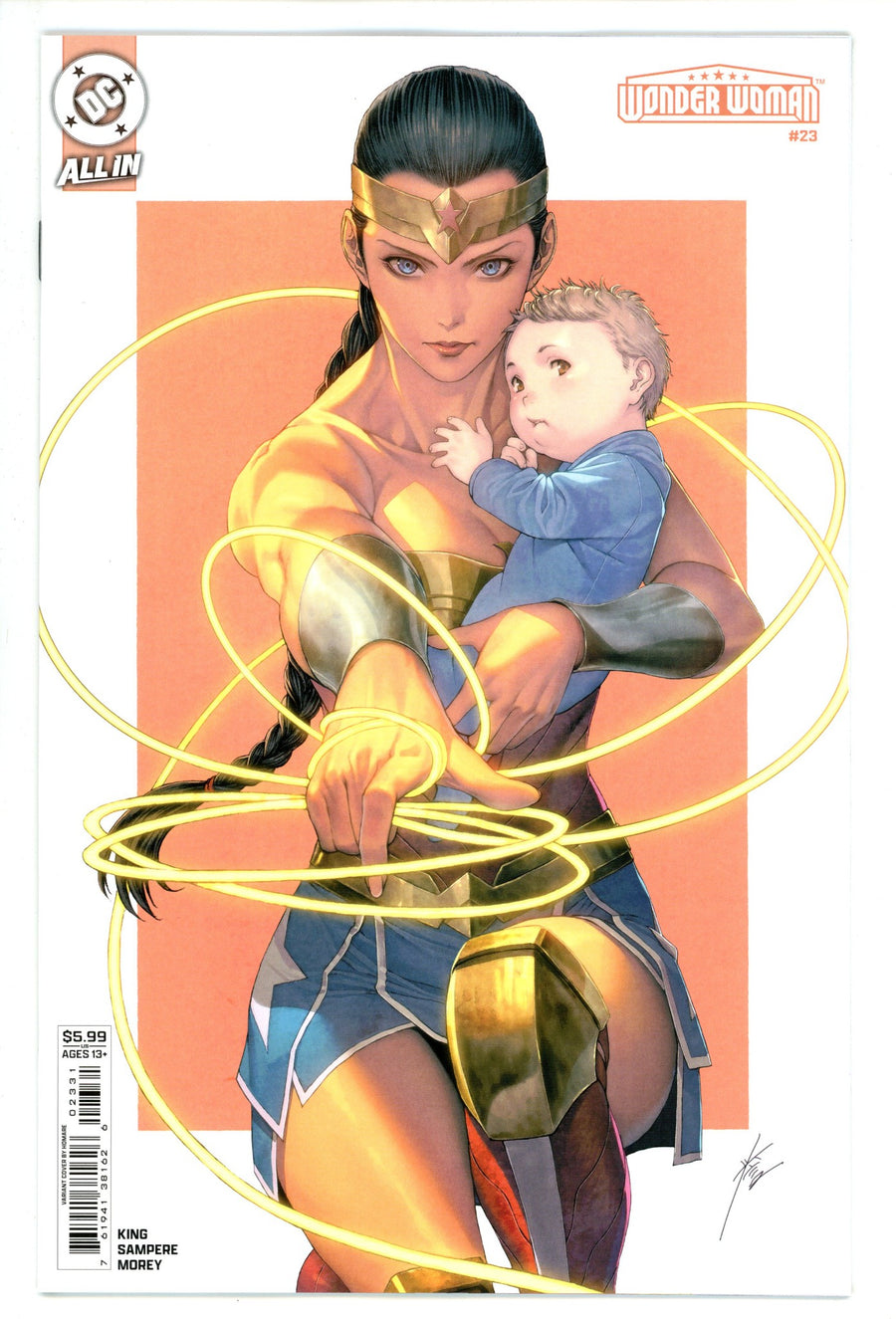 Wonder Woman Vol 6 23 Homare Variant (2025)