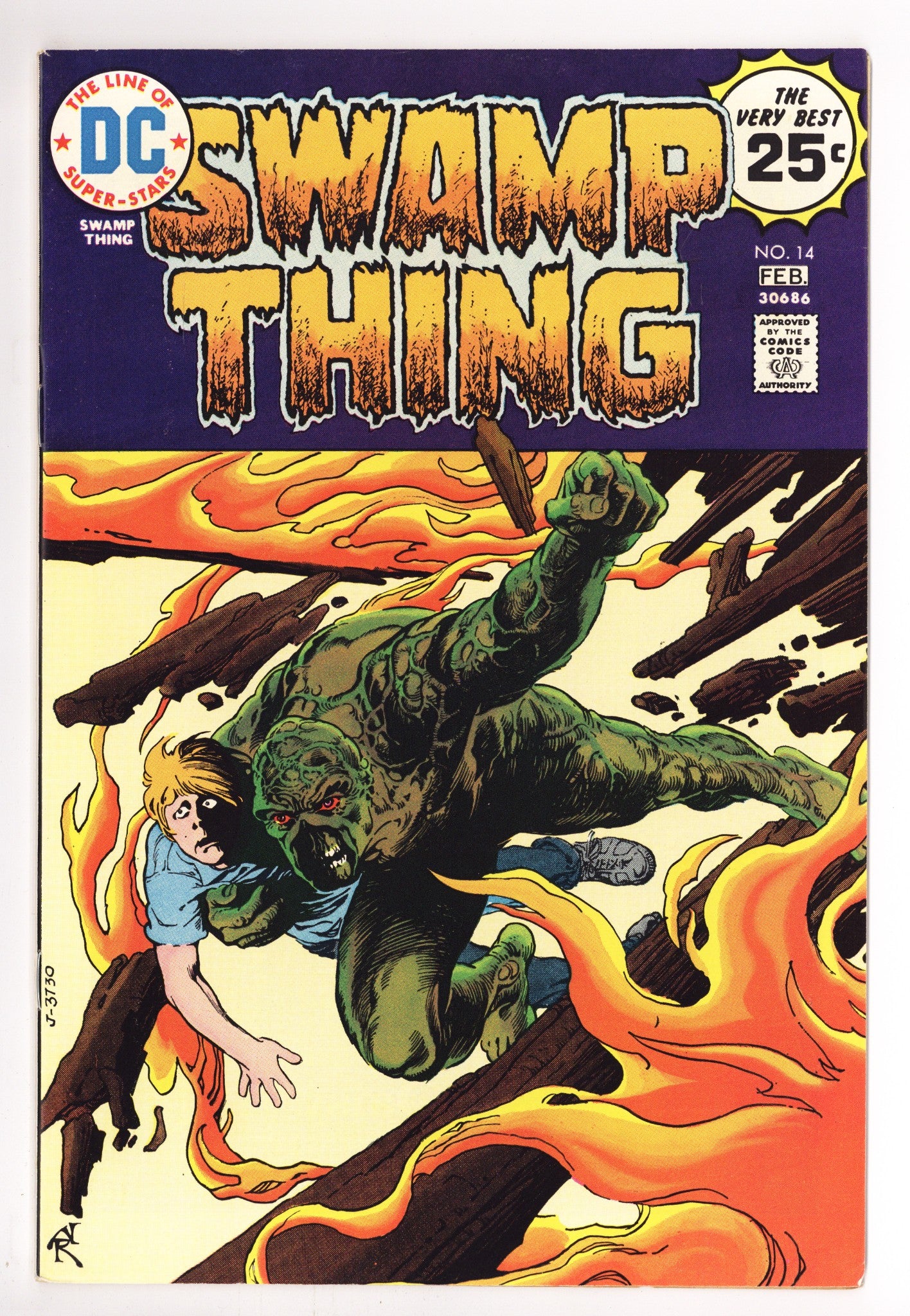 Swamp Thing Vol 1 14 FN/VF (7.0) (1975) 